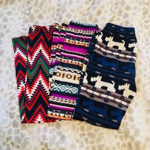 3 Pair of Women’s Leggings Bundle